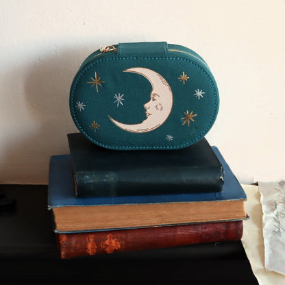Teal Moon Jewellery Case