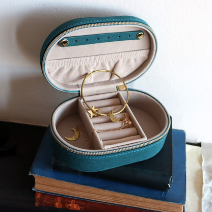 Teal Moon Jewellery Case