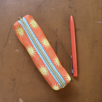 Terracotta Sun Pen & Pouch Set