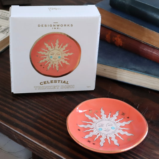 Terracotta Sun Trinket Tray