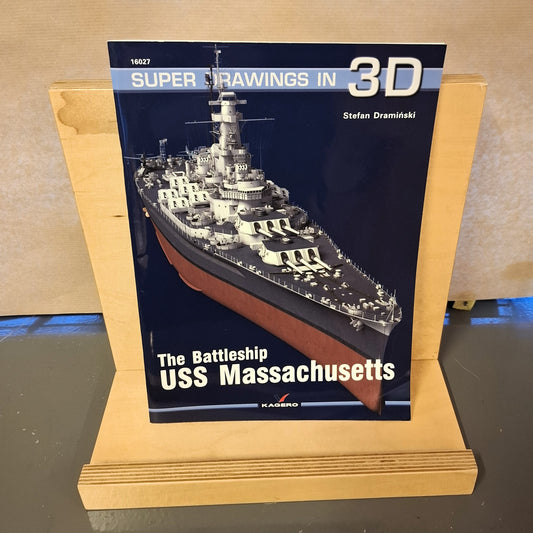 The Battleship USS Massachusetts (Super Drawings in 3D)