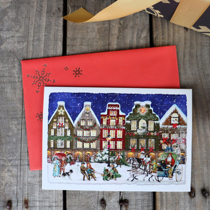 Around the Town Advent Calendar Cards