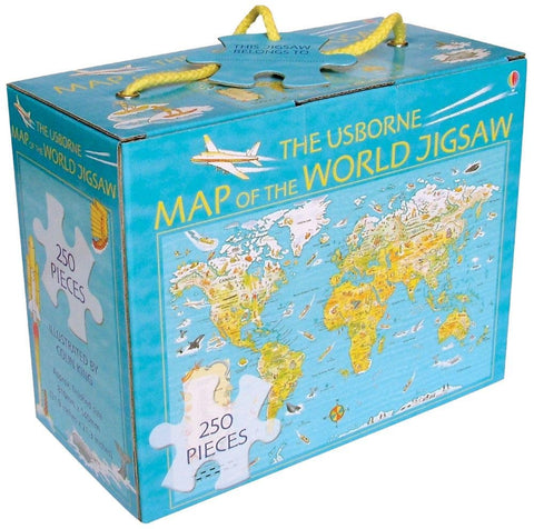 Usborne Map of the World Jigsaw