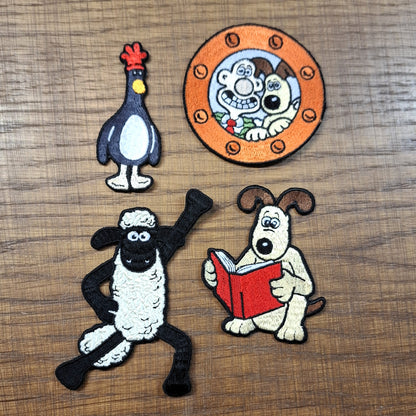 Wallace and Gromit Sew on Patch