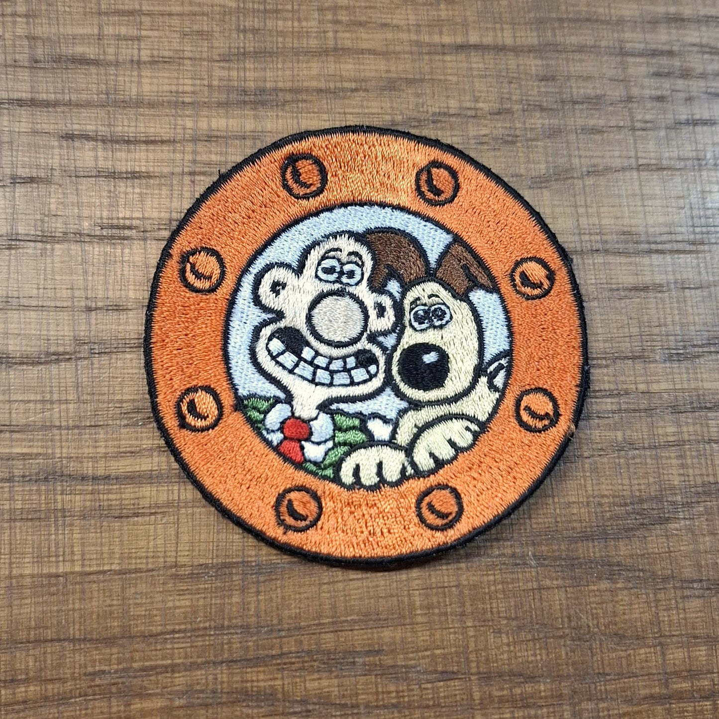 Wallace and Gromit Sew on Patch