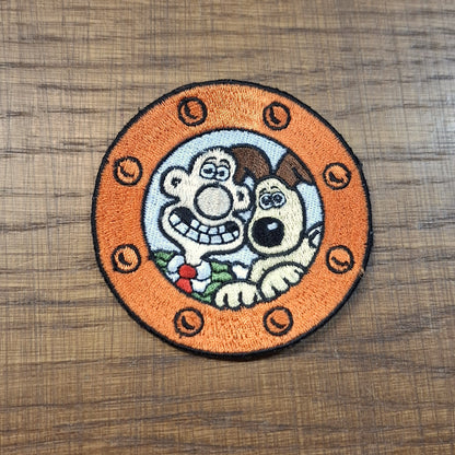Wallace and Gromit Sew on Patch