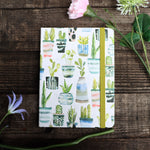 Watercolour Succulents Notebook