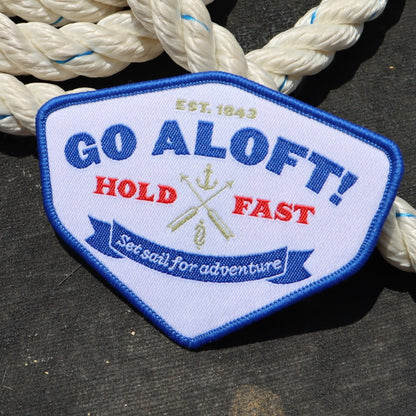 Go Aloft! Iron on Badge