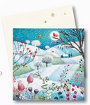 Winter Landscape Advent Calendar Cards