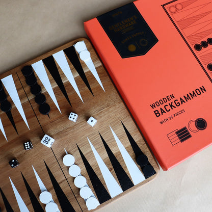 Wooden Backgammon