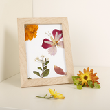 Make Your Own Pressed Flower Frame Art (Huckleberry)
