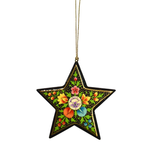 Papier Mache Star Decoration