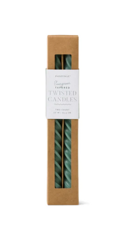 Twisted Candles (Cypress & Fir)