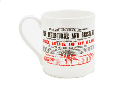 Melbourne Print Mug