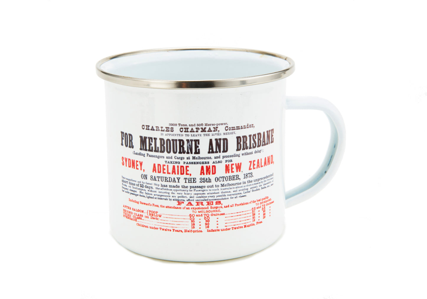 Melbourne Enamel Mug