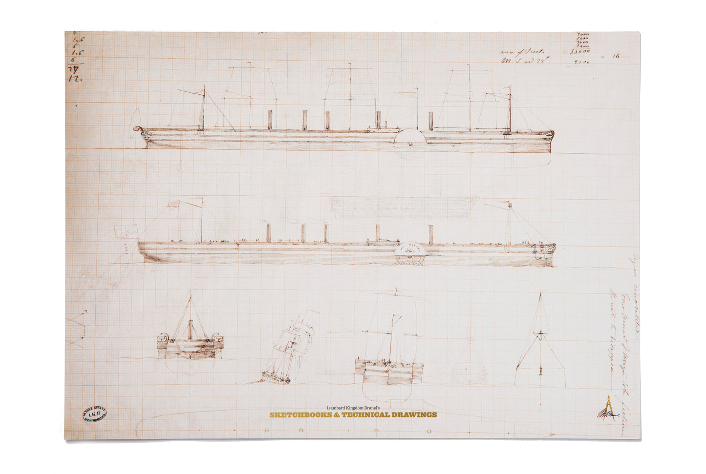 Technical Drawing Print