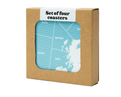 Shipping Forecast Coaster Set