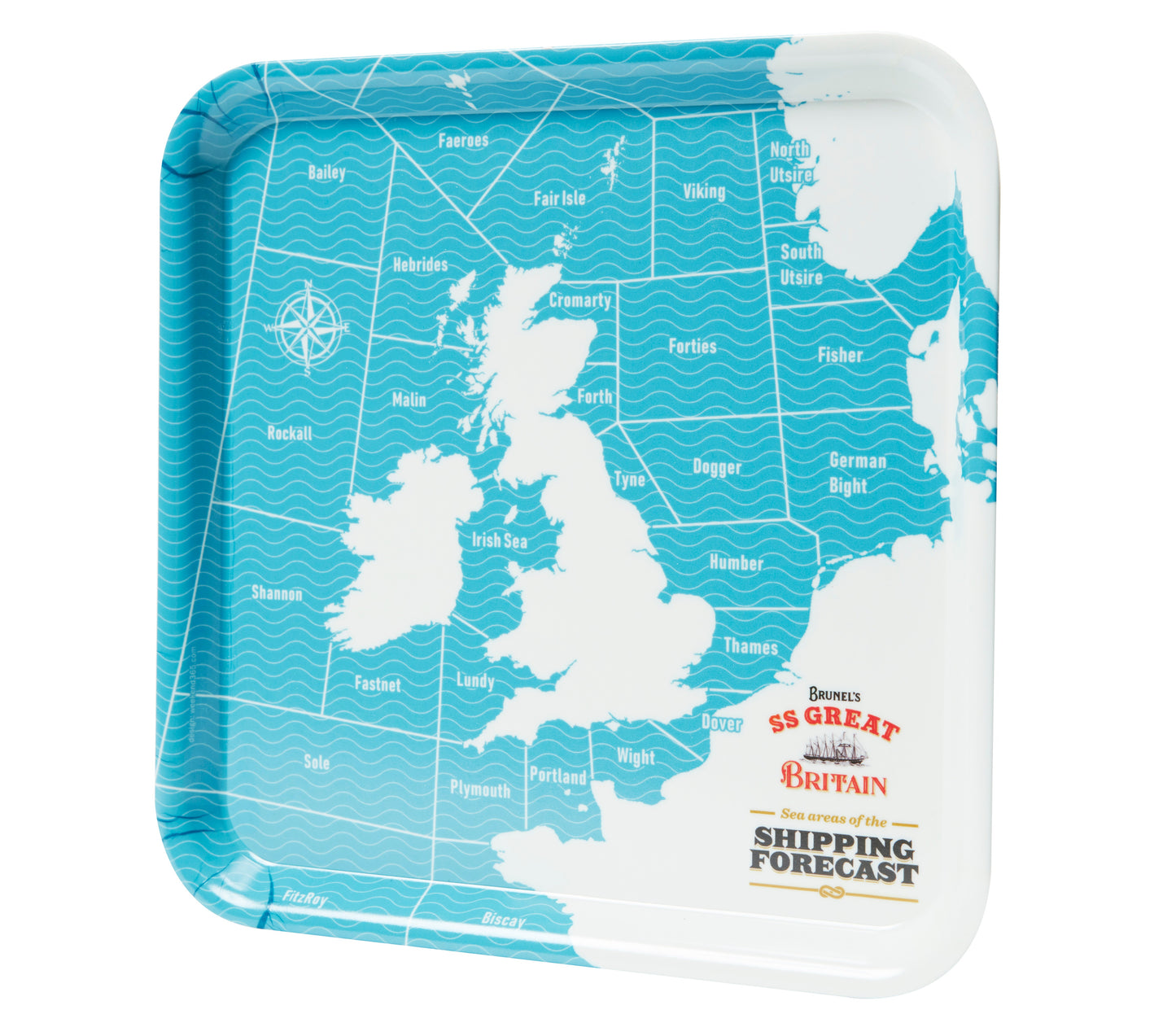 Shipping Forecast Snack Tray