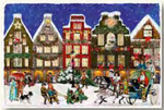 Around the Town Advent Calendar Cards