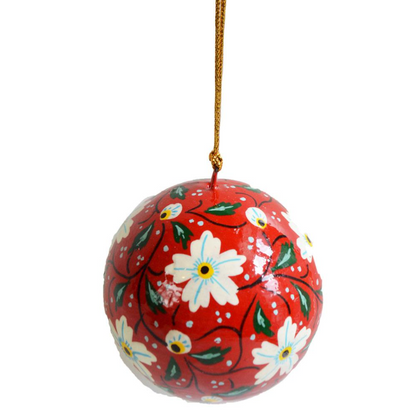 Papier Mache Bauble