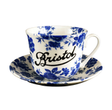 Blue Rose Various Cup & Saucer