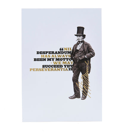 Brunel's Quotes Postcard