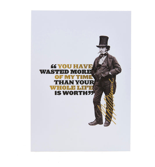 Brunel's Quotes Postcard