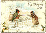 Robins Post Christmas Card