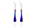 Hook Earrings Bristol Blue Glass