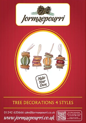 Four Tree Decorations (Make Your Own)