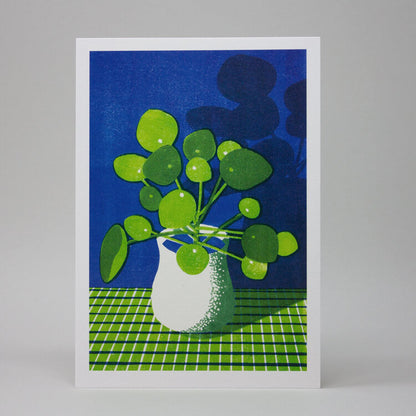 Pilea Greetings Card