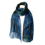 Celestial Map Habotai Scarf