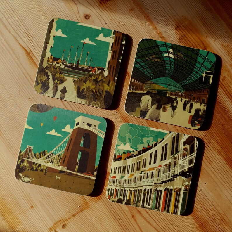 Emy Lou Holmes Coaster Set