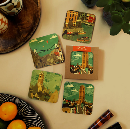 Emy Lou Holmes Coaster Set
