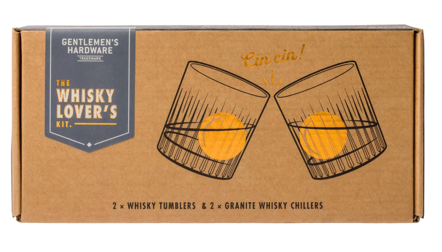 Cocktail Tumbler & Whisky Stones Set