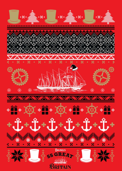 SS Great Britain Christmas Jumper